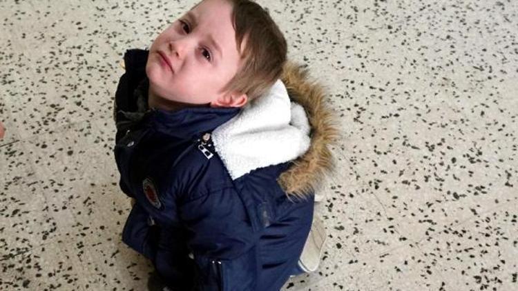 4 yaşındaki Görkem, karne almak için ağladı