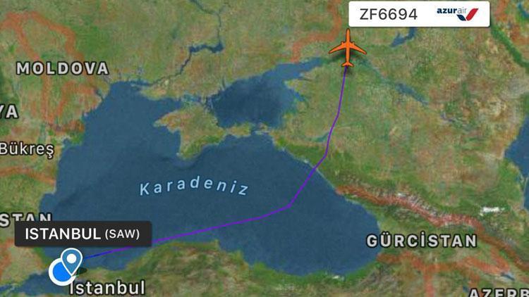 Sabiha Gökçen Havalimanı’ndan kalkan uçak kuşa çarptı