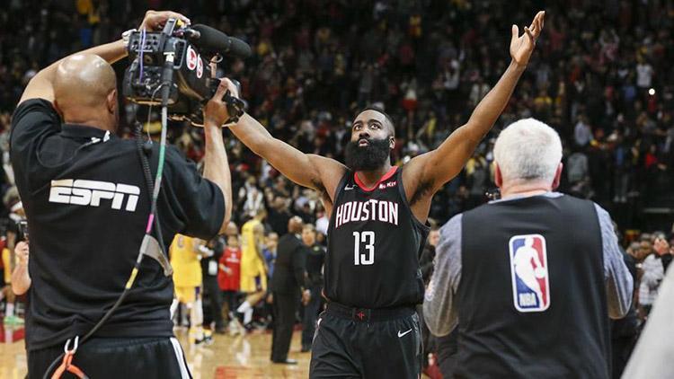 James Harden bildiğiniz gibi Bu sefer 48 sayı...