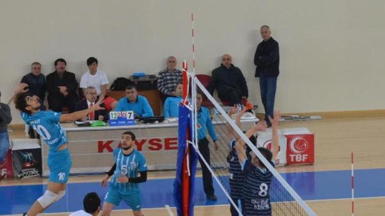 Melikgazi Belediyespor-Belediye Plevne Spor: 3-0