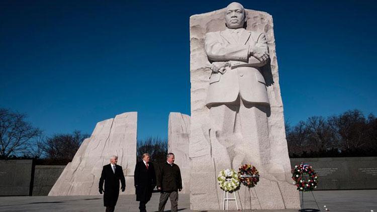 Martin Luther King Jr. anıldı