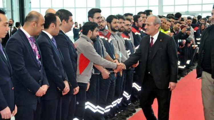 Bakan Turhan, THYnin İstanbul Havalimanındaki hangar ve bazı tesislerinin açılışında konuştu