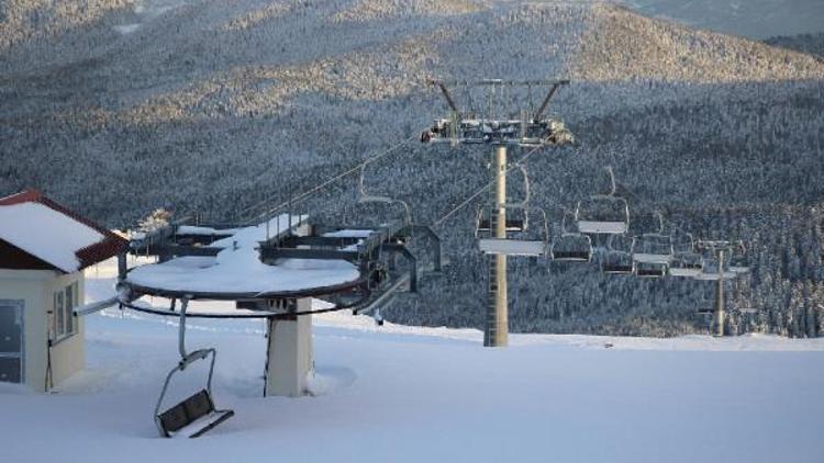 Karabükün kayak merkezi açılışa hazırlanıyor