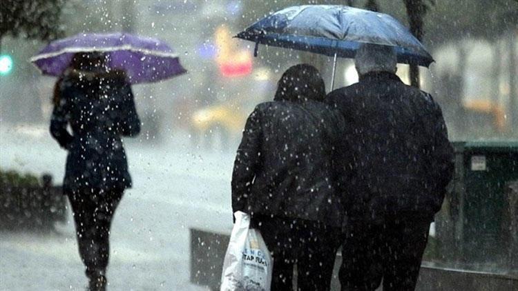 İstanbulda hava durumu nasıl olacak Meteorolojiden sağanak uyarısı