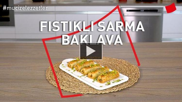 Fıstıklı Sarma Baklava