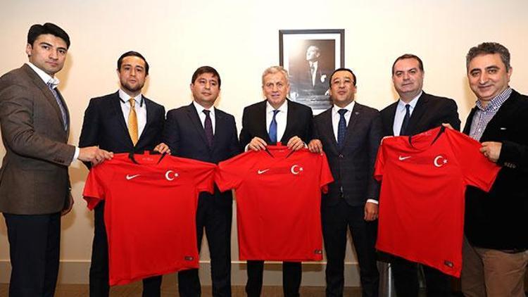 Özbekistan Futbol Federasyonu, TFFyi ziyaret etti