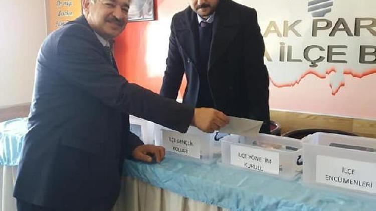 Ak Parti Tomarza ilçe başkanı Erhan Şahin oldu