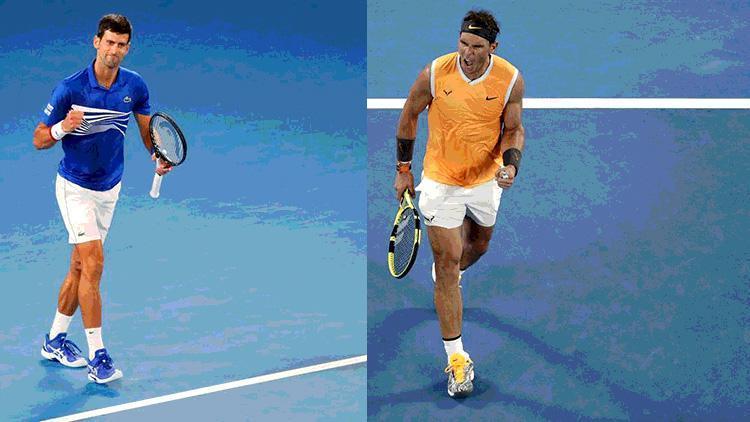 Avustralya Açıkta tek erkeklerde finalin adı: Djokovic-Nadal