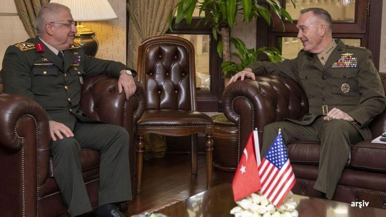 Genelkurmay Başkanı Güler, ABDli mevkidaşıyla görüştü