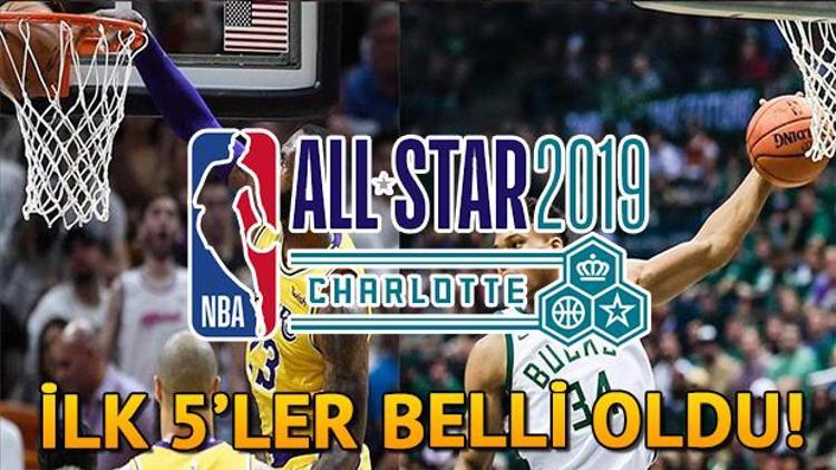 NBA All Star 2019 ilk 5leri açıklandı All Star ne zaman