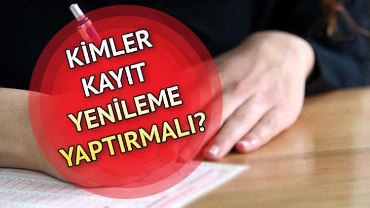 Açık lise kayıt işlemleri devam ediyor | AÖL kayıt yenileme ne zaman bitecek