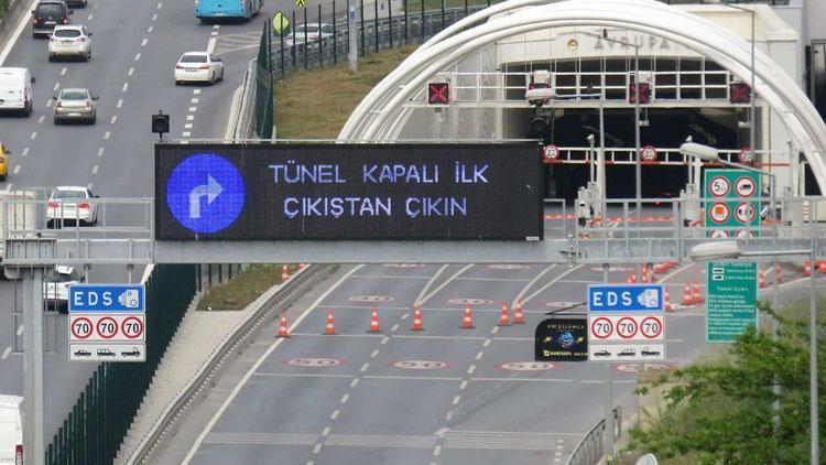 Dikkat Avrasya Tüneli 5 saat kapalı kalacak