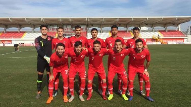 U19 Milli Takımı, Slovenyayı 1-0 yendi