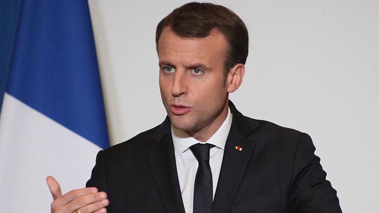 Macron ABDnin Suriyede asker bırakmasından memnun