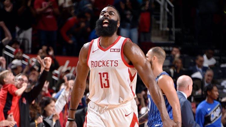 Ocak 2019a James Harden damgası