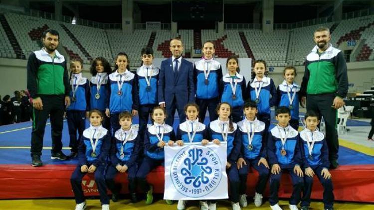 Selçuklu, Türkiye Şampiyonası’ndan 14 madalyayla döndü