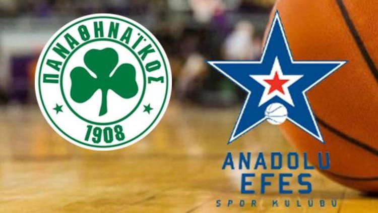 Panathinaikos Anadolu Efes basketbol maçı ne zaman saat kaçta hangi kanalda yayınlanacak