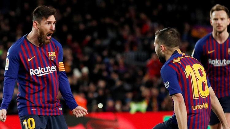 Barcelonanın 1 puanını Messi kurtardı