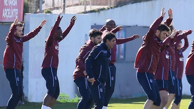 Trabzonspor, Ümraniyespor hazırlıklarına ara vermeden başladı