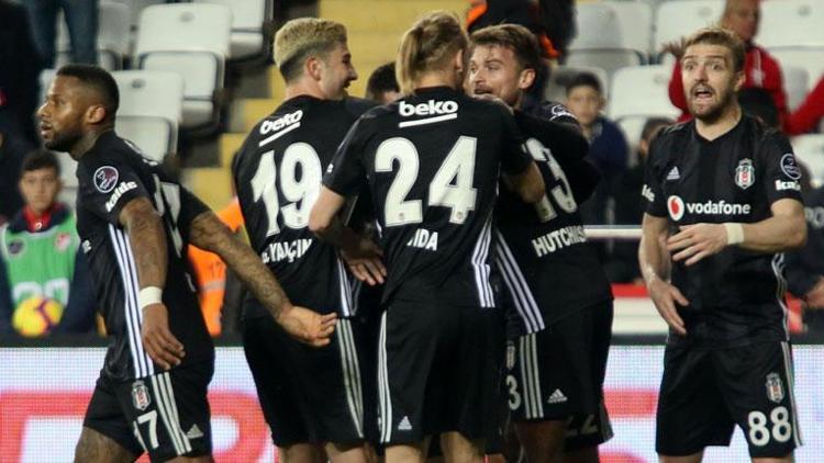 Beşiktaş Antalyada gol oldu yağdı: 2-6