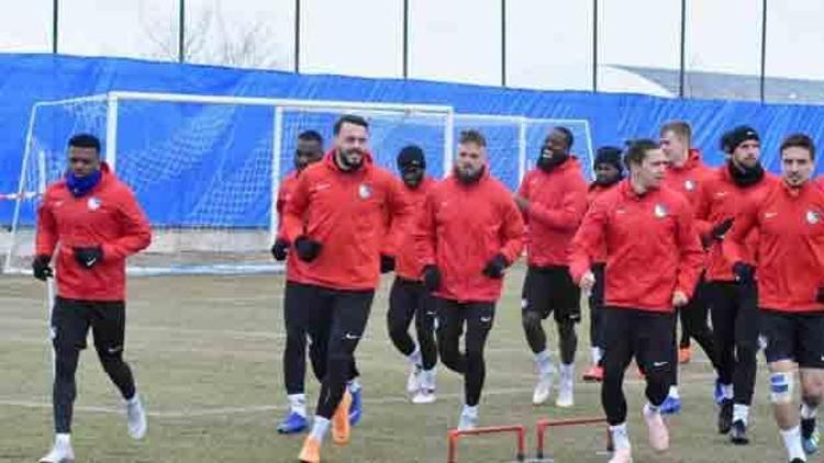 Erzurumspor, Başakşehir maçı hazırlıklarına başladı