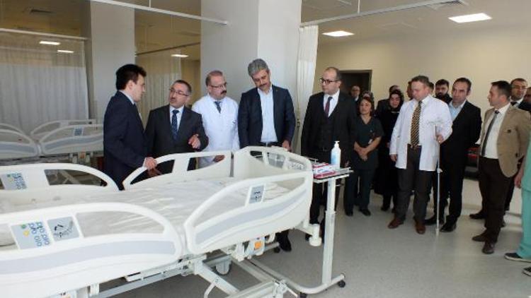 Yozgat Şehir Hastanesi yoğun bakım ünitesinde yatak sayısı arttı