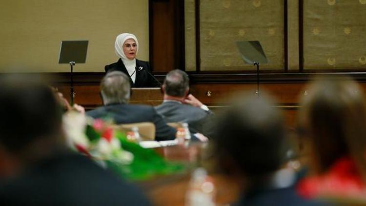 Emine Erdoğan ABD Delegasyonu’nu kabul etti