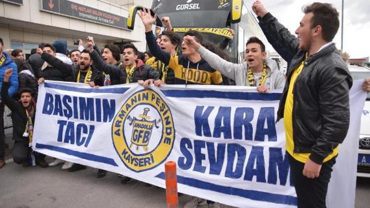 Fenerbahçe Kayseriye geldi