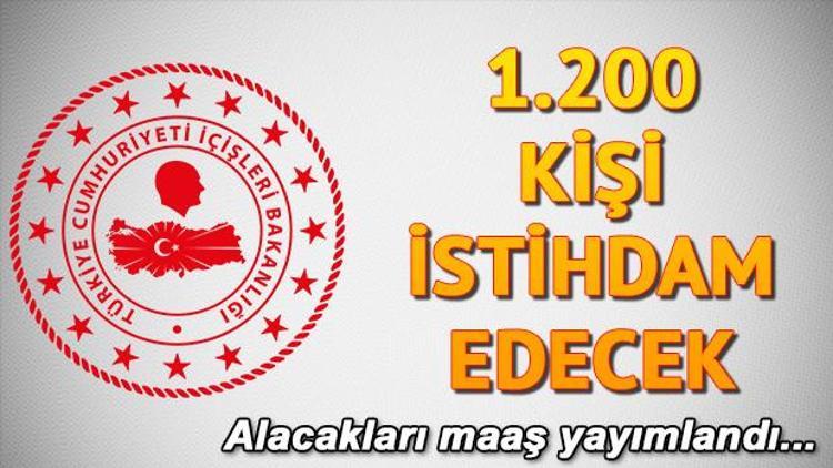 İçişleri Bakanlığı personel alımı ilanını yayımladı 1200 kişi alınacak