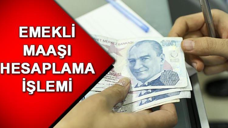 Emekli olunca ne kadar maaş alırım Emeklilik maaşı hesaplama ekranı