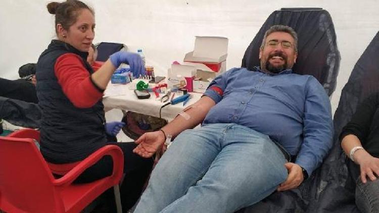 Lüleburgaz’dai kök hücre ve kan bağışı kampanyası