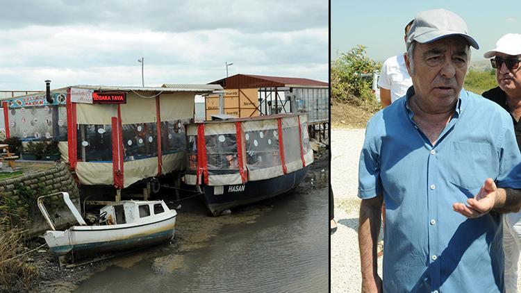 Yalova’da deniz çekildi