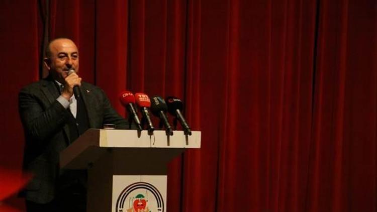 Bakan Çavuşoğlu: Diplomasi ise diplomasi, rest ise rest