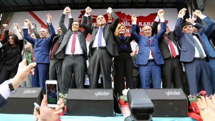 Cumhur İttifakı’nın Kozan ve Ceyhan seçim irtibat büroları açıldı