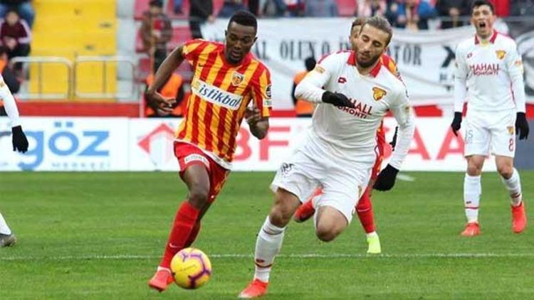 Kayserispor GözGöze yine kaybetmedi