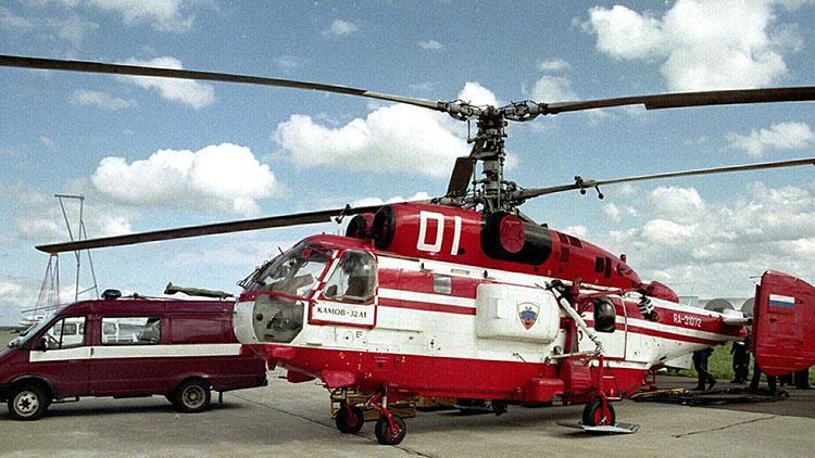 Rusya, Türkiyeye ilk Ka-32 helikopterini gönderdi