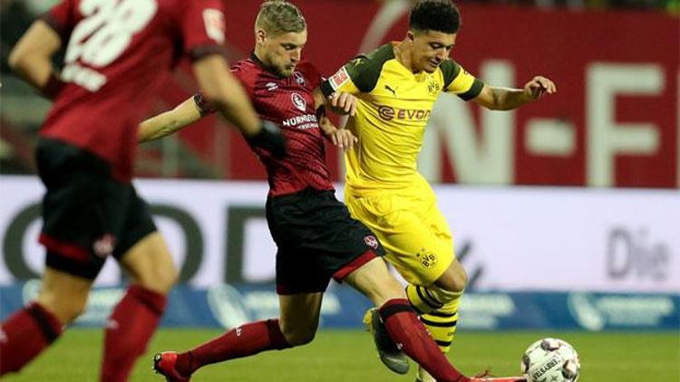 Borussia Dortmund, Nürnbergde puan bıraktı