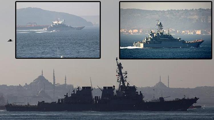 Karadeniz yarışı... ABD ve Rus gemileri harekete geçti