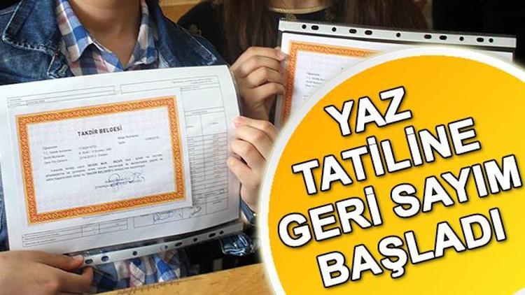 Yaz tatili ne zaman hangi gün başlayacak İşte okulların kapanacağı tarih