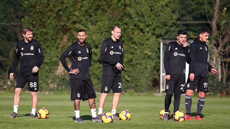 Beşiktaş, Fenerbahçe maçı hazırlıklarını sürdürdü