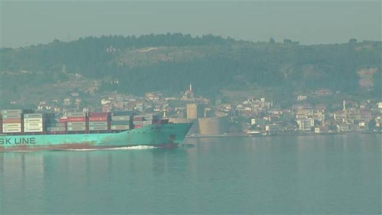 Çanakkale Boğazı transit gemi geçişlerine açıldı