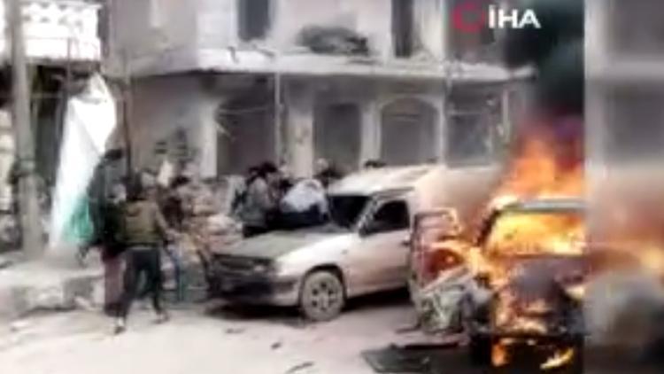 Afrin’de bomba yüklü araçla saldırı