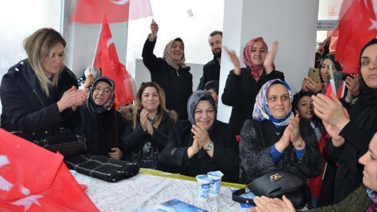 AK Parti Sancaktepe Belediye Başkan Adayı kadınlarla buluştu