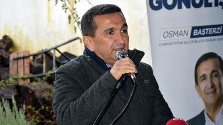 Cumhur İttifakı Adayı Osman Başterzi, vatandaşlarla kahvaltı yaptı