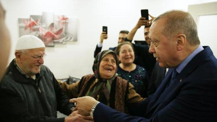 Erdoğan, Öngeç ailesine misafir oldu