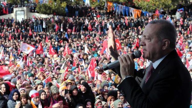 Erdoğan: İmkanları terörde kullanırsanız beklemeden kayyumları atarız