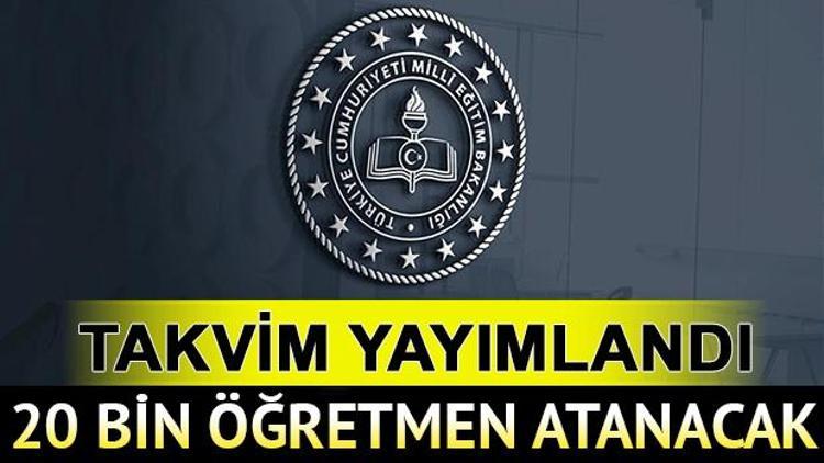 20 bin sözleşmeli öğretmen alımı başvuruları ne zaman yapılacak İşte sözleşmeli öğretmen alımı takvimi