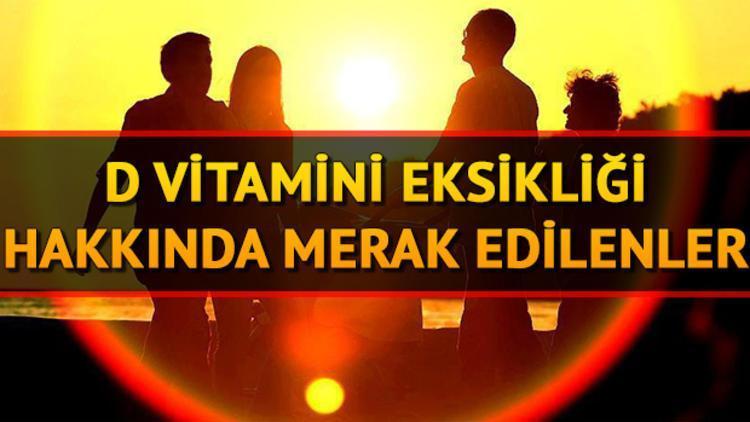 D vitamini eksikliği nasıl giderilir