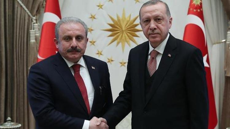 Cumhurbaşkanı Erdoğan, Şentopu kabul etti