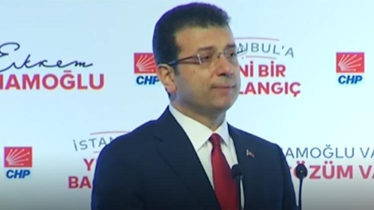 Son dakika: Ekrem İmamoğlu projelerini anlattı